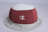 Vintage Champion  Re-Work Bucket Hat Red/Grey