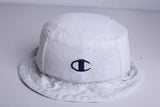 Vintage Champion Re-Work Bucket Hat White