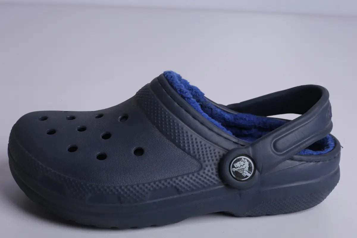 Crocs Classic Clog Kids Lined Navy - (Condition Premium)