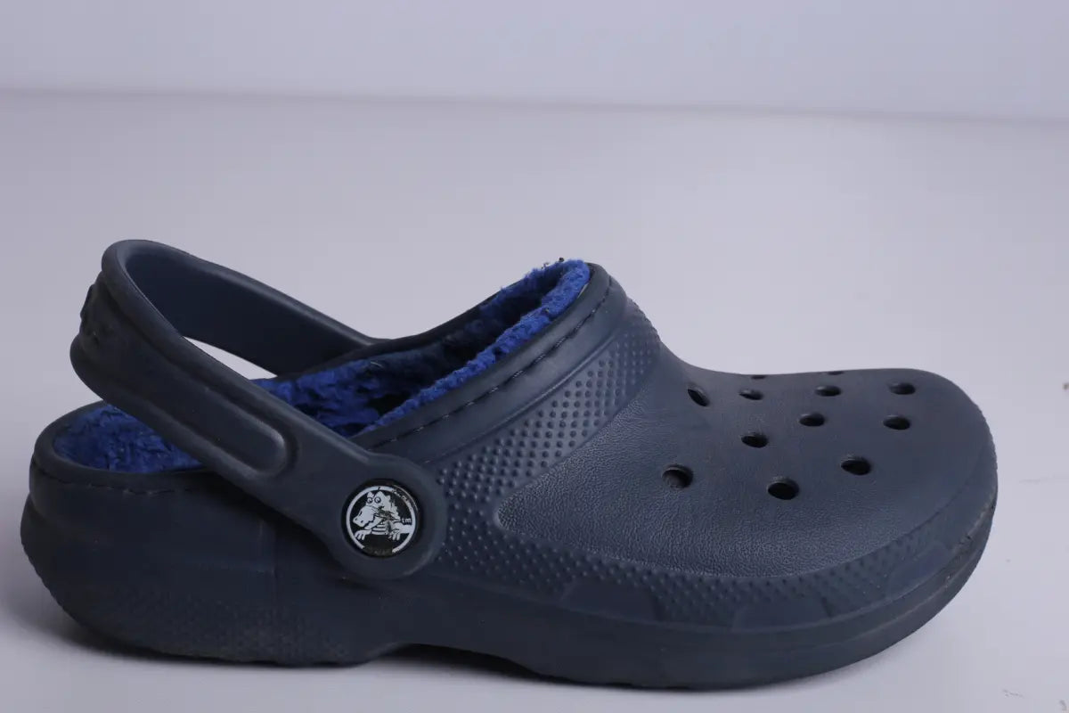 Crocs Classic Clog Kids Lined Navy - (Condition Premium)