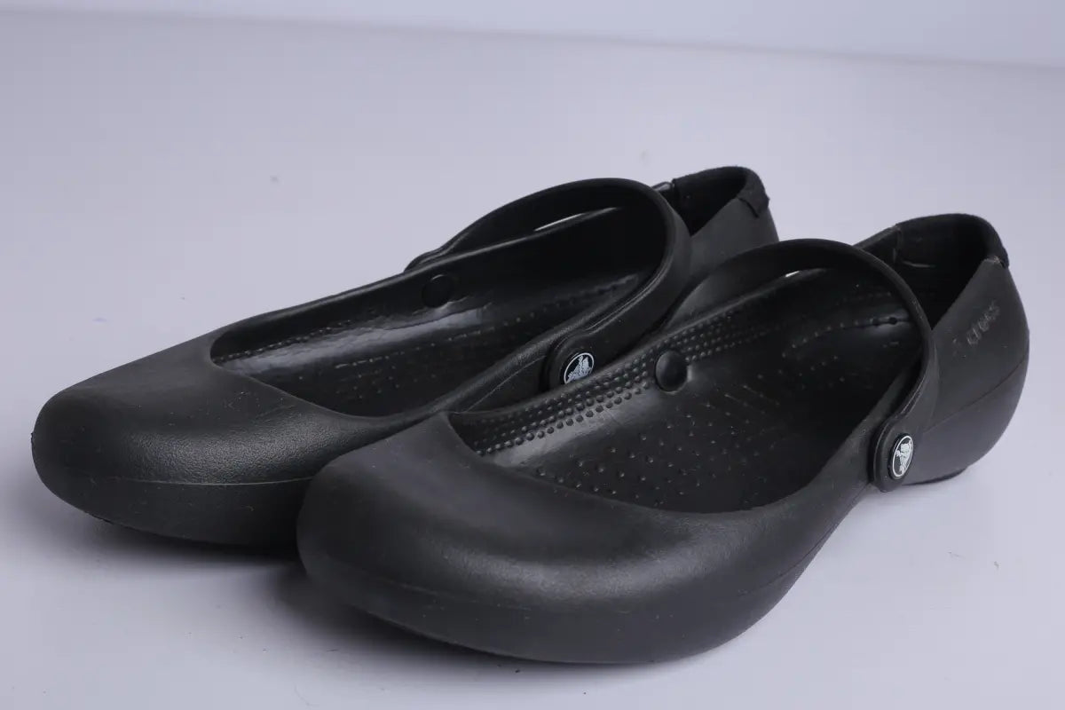 Crocs Womens Pump Black - (Condition Premium)
