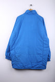 Vintage 90's Umbro Puffer Jacket Blue - Polyester
