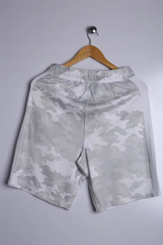 Vintage Camo Shorts Grey/White