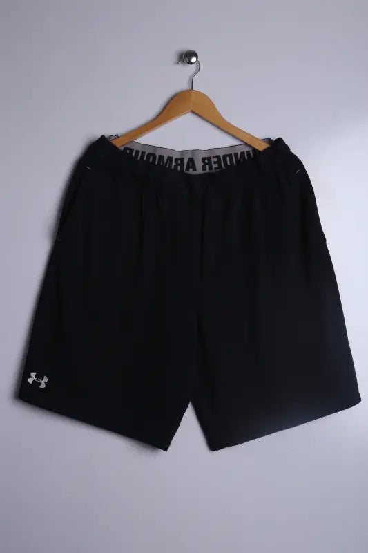Vintage 90's Under Armour Shorts Black
