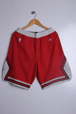 Vintage 90's NBA Adidas Shorts Red