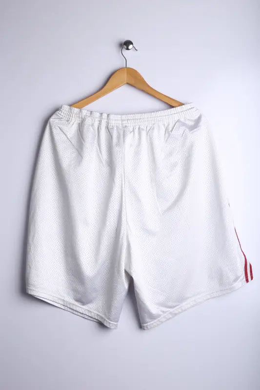 Vintage 90's Sport Shorts White/Red