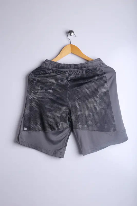Vintage 90's Sports Camo Shorts Grey