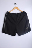 Vintage 90's Umbro Shorts Black