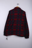 Vintage 90's Champion Zipper Jacket Red/Green - Fleece