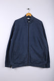 Vintage 90's Columbia Zipper Jacket Blue - Cotton