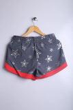 Vintage 90's Star Shorts Grey/Red