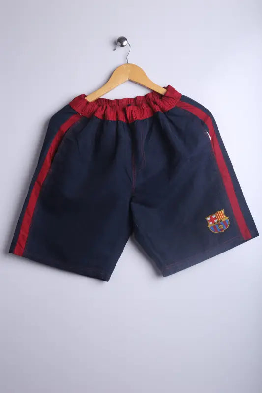 Vintage 90's Nike Barcelon Shorts Navy/Red