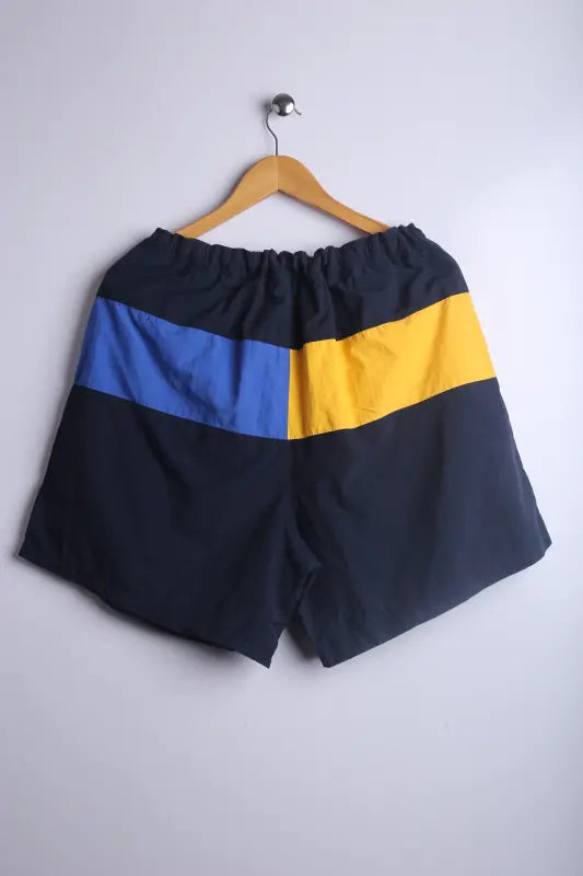 Vintage 90's Nautica Shorts Navy/Blue/Yellow