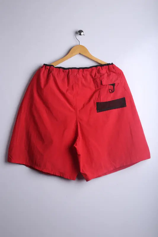 Vintage 90's Speedo Shorts Red/Black