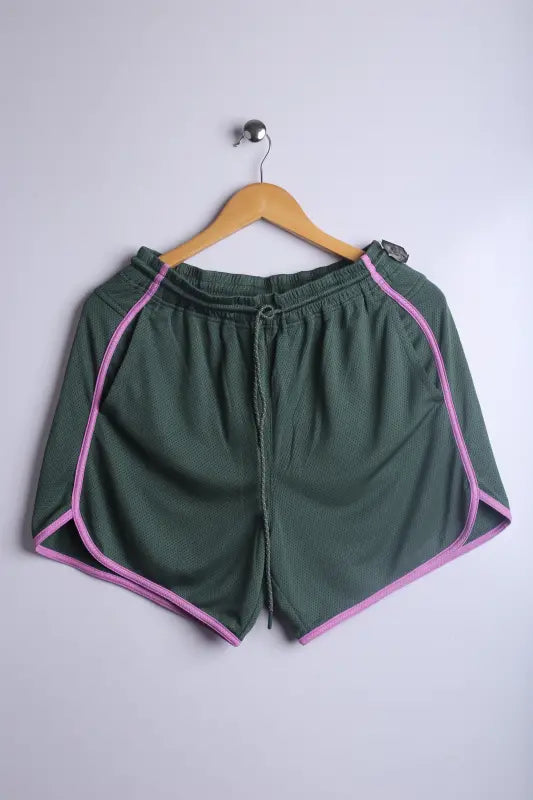 Vintage Sport Shorts Green/Purple