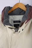 Vintage 90's Nautica Puffer Off White - Polyester