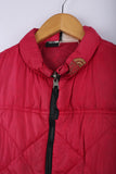 Vintage 90's The North Face Gilet Puffer Red - Polyester
