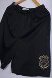 Vintage Police Academy Shorts Black
