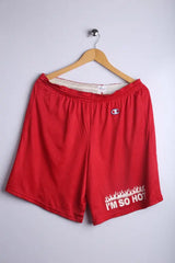 Vintage 90's Champion Shorts Red