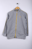 Vintage 90's FILA Zipper Jacket Grey - Cotton