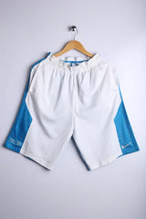 Vintage 90's Nike Shorts White/Blue