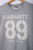 Vintage 90's Carhartt Sweatshirt Grey - Cotton