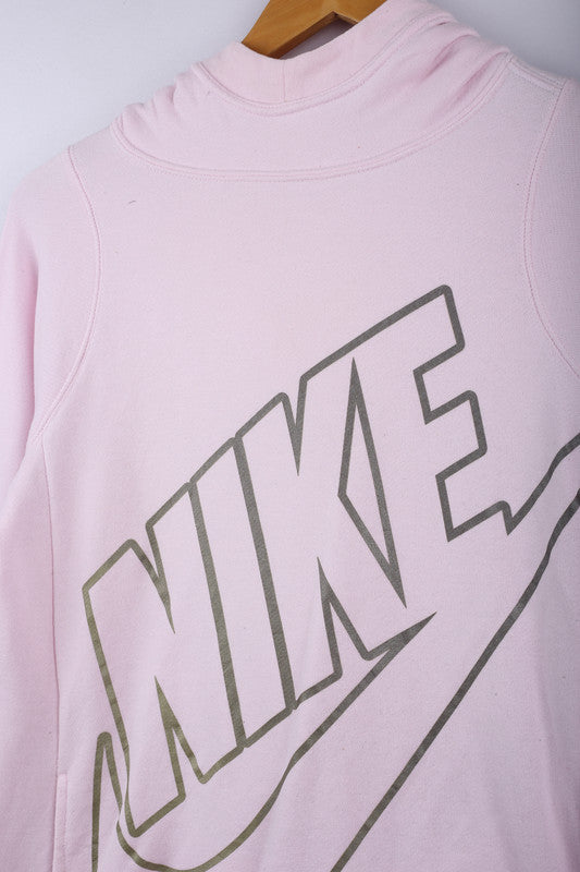 Vintage 90's Nike Hoodie Pink - Cotton