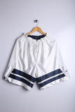 Vintage 90's Nike Shorts White/Navy