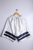 Vintage 90's Nike Shorts White/Navy