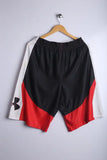 Vintage 90's Under Armour Shorts Black/Red