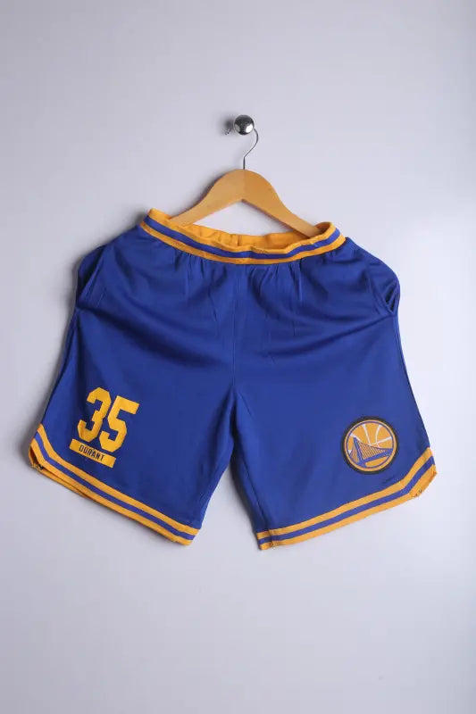 Vintage Golden State Warriors Shorts Kevin Durant Blue