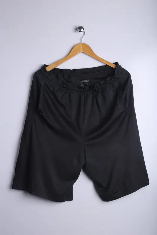 Vintage Reebok Long Shorts Black