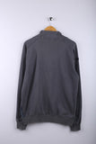 Vintage 90's Umbro 1/4 Zipper Jacket Grey - Cotton