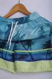 Vintage Hawaiin Shorts Blue/Neon