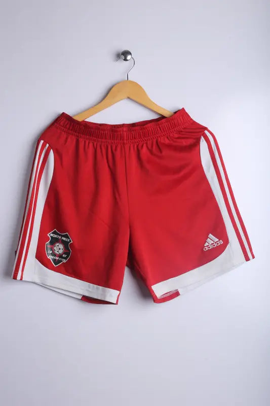 Vintage 90's Adidas Shorts Red