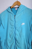 Vintage 90's Nike Track Jacket Sky Blue - Polyester