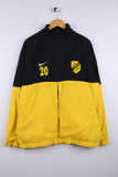 Vintage 90's Nike S.C Condor Track Jacket Black/Yellow - Polyester