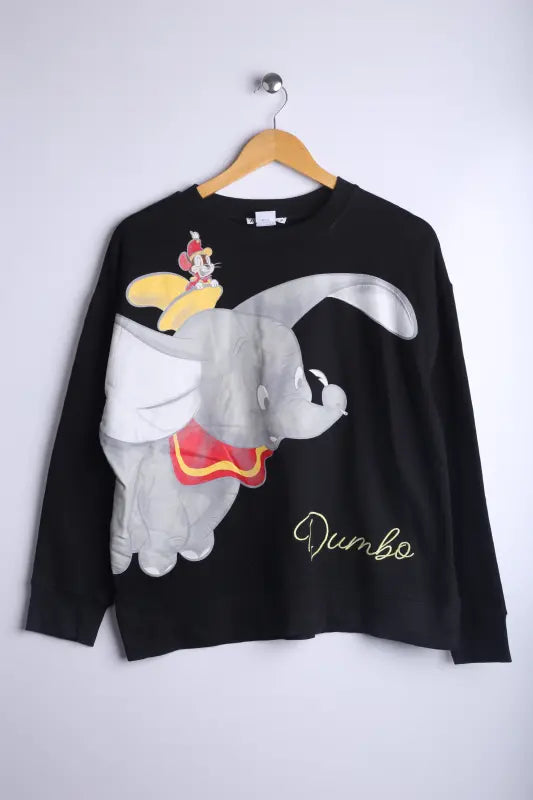 Vintage 90's Disney Sweatshirt Black - Cotton
