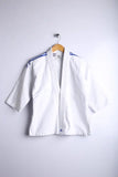 Vintage 90's Adidas Karate Shirt White - Cotton