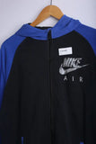 Vintage 90's Nike Air Track Jacket Black/Blue - Polyester