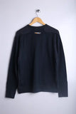 Vintage 90's Nike Sweatshirt Black - Cotton