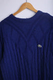Vintage 90's Lacoste Sweater Sky Blue - Cotton