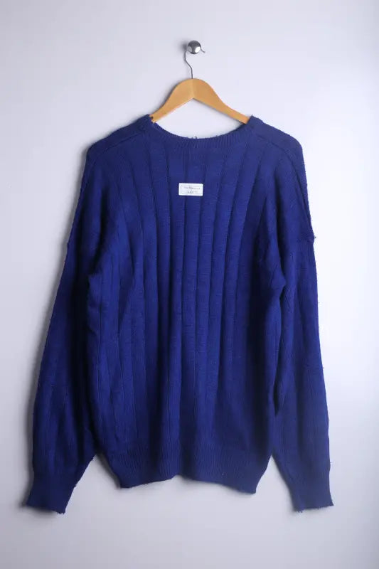 Vintage 90's Lacoste Sweater Sky Blue - Cotton