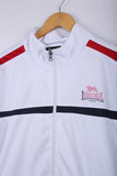 Vintage 90's Lonsdale White Hoodie - Polyester