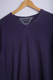 Vintage 90's Tommy Hilfiger Sweater Navy - Cotton