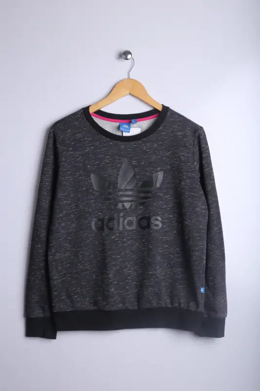 Vintage 90's Adidas Sweatshirt Grey - Cotton