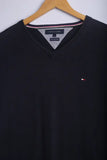 Vintage 90's Tommy Hilfiger Sweater Navy - Cotton