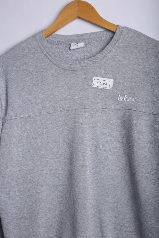 Vintage 90's Lee Cooper Sweatshirt Grey - Cotton