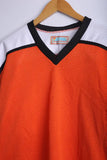Vintage Alpha Jersey Orange/White - Knit Polyester