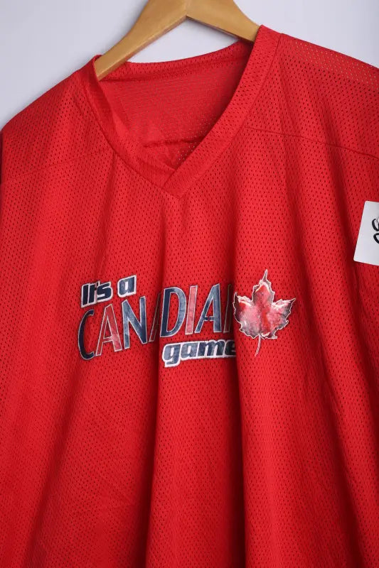 Vintage Canada Jersey Red - Knit Polyester